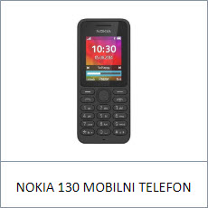 NOKIA 130 Mobilni telefon